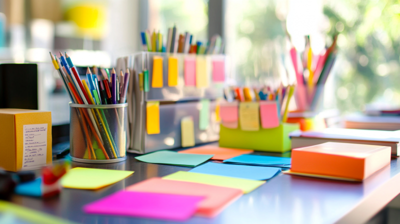 Dicas para Usar Etiquetas Coloridas