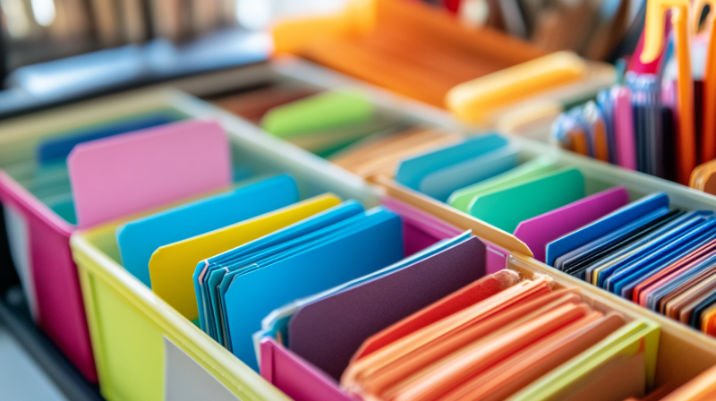Etiquetas adesivas para identificação: A solução perfeita para organizar e identificar seus objetos.