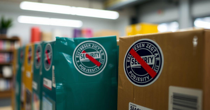 Etiquetas adesivas lacre de segurança: proteção e confiabilidade para seus produtos