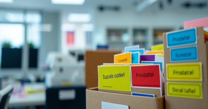 Etiquetas adesivas para identificação: como escolher e utilizar de forma eficaz