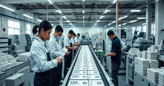 Fábrica de Etiquetas Brancas: Qualidade e Versatilidade