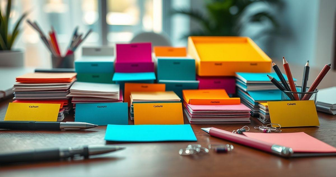 Etiquetas Coloridas: Destaque Seus Produtos com Estilo
