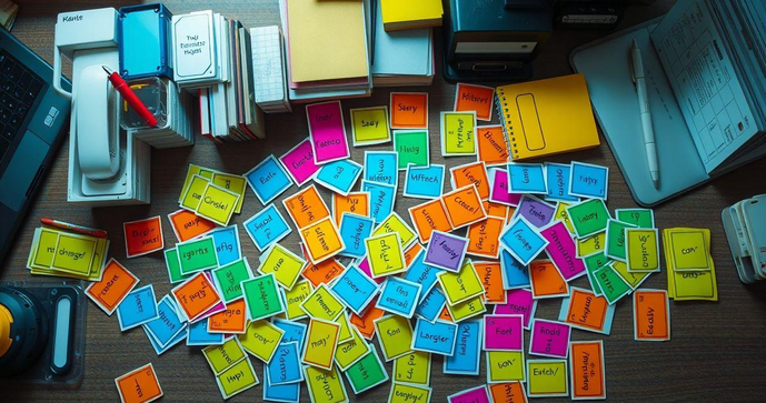 Como Utilizar Etiquetas Coloridas Adesivas para Organizar sua Vida