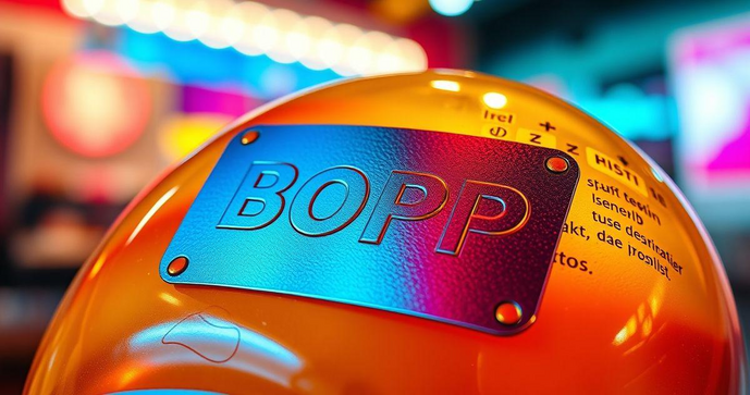 Descubra as Vantagens do Rótulo Bopp Metalizado para seus Produtos