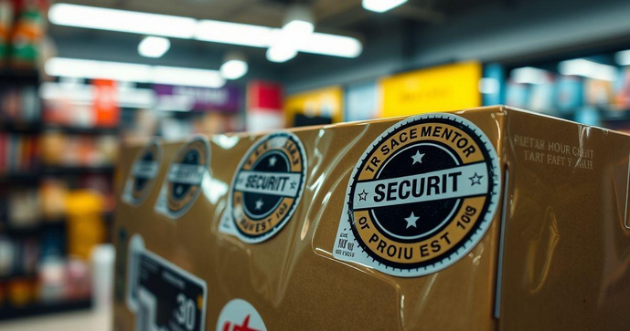Etiquetas adesivas lacre de segurança garantem proteção e autenticidade em seus produtos