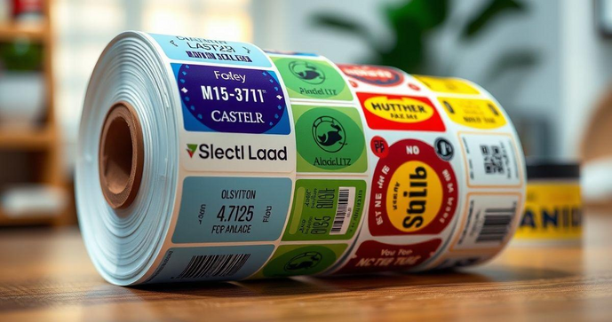 Descubra as Melhores Etiquetas Adesivas Personalizadas em Rolo para Seu Negócio
