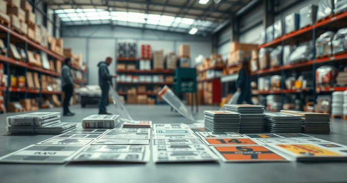 Empresas de etiquetas adesivas: fornecimento personalizado para identificação