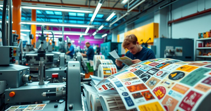 Fábrica de Etiquetas Adesivas: Como Escolher a Melhor Opção para Seu Negócio