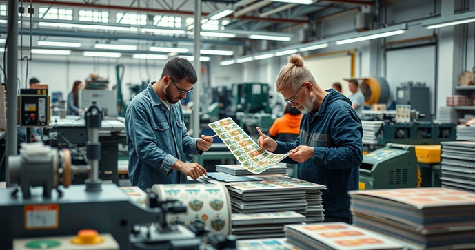 Fábrica Etiquetas Adesivas: Produção Sob Demanda
