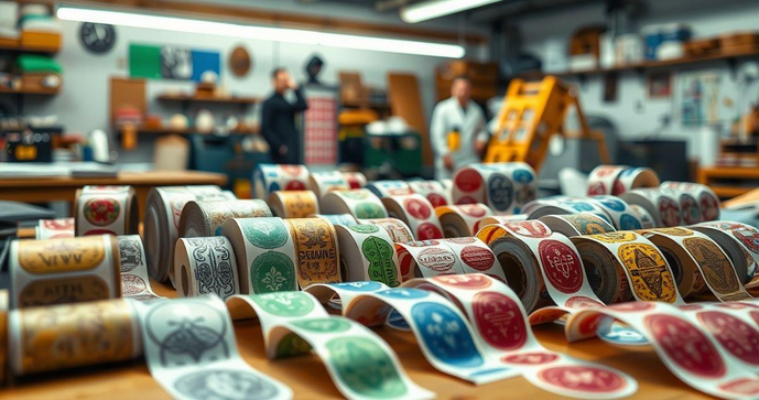 Como Escolher Etiquetas Adesivas Personalizadas em Rolo para Sua Necessidade