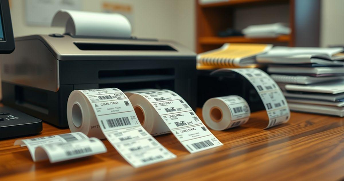 Descubra como escolher a etiqueta perfeita para sua impressora térmica
