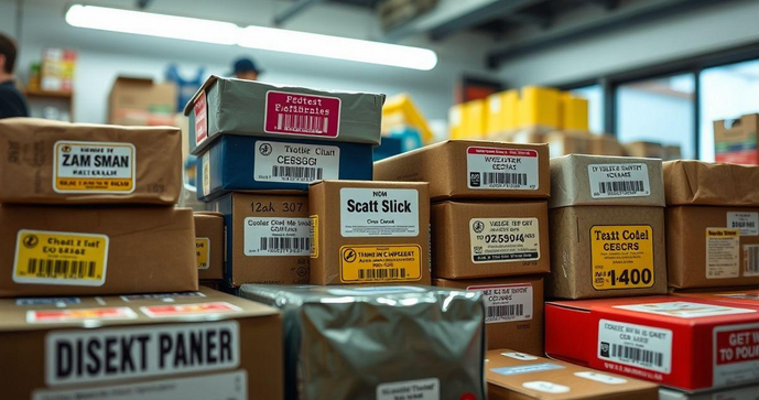 Etiqueta adesiva personalizada embalagem: destaque para produtos