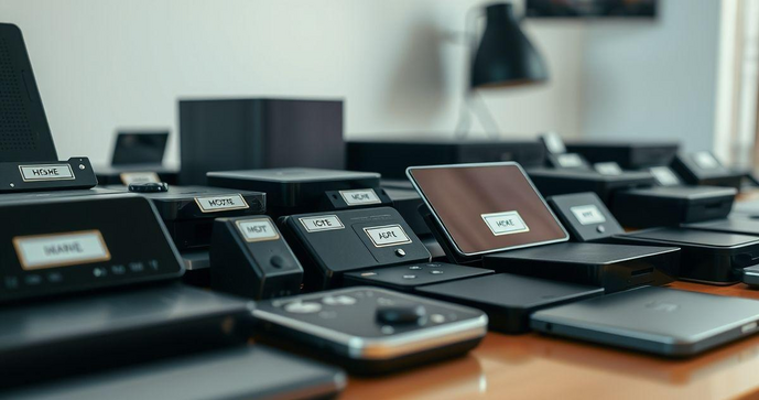 Etiquetas para Eletrônicos: Organização Eficiente