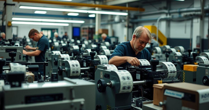 Indústria de Etiquetas Adesivas e seu Crescimento no Mercado