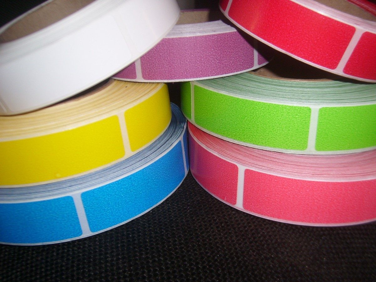 Etiquetas coloridas