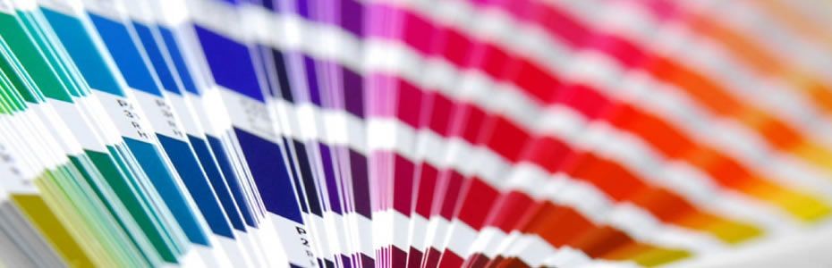 Etiquetas coloridas adesivas